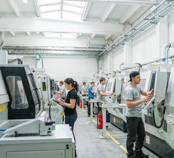 Advanced Manufacturing and Industrial application illustration